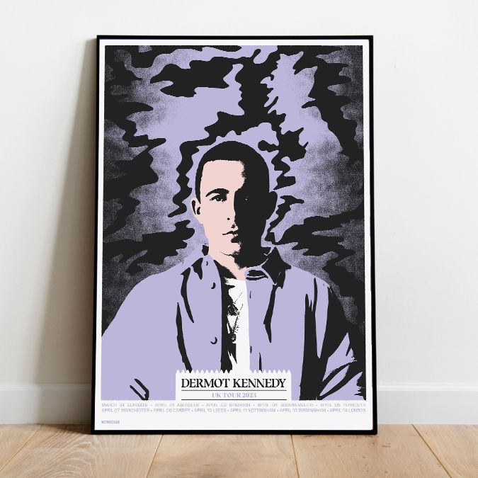 Dermot Kennedy - Sonder Tour: UK Tour Screen-print
