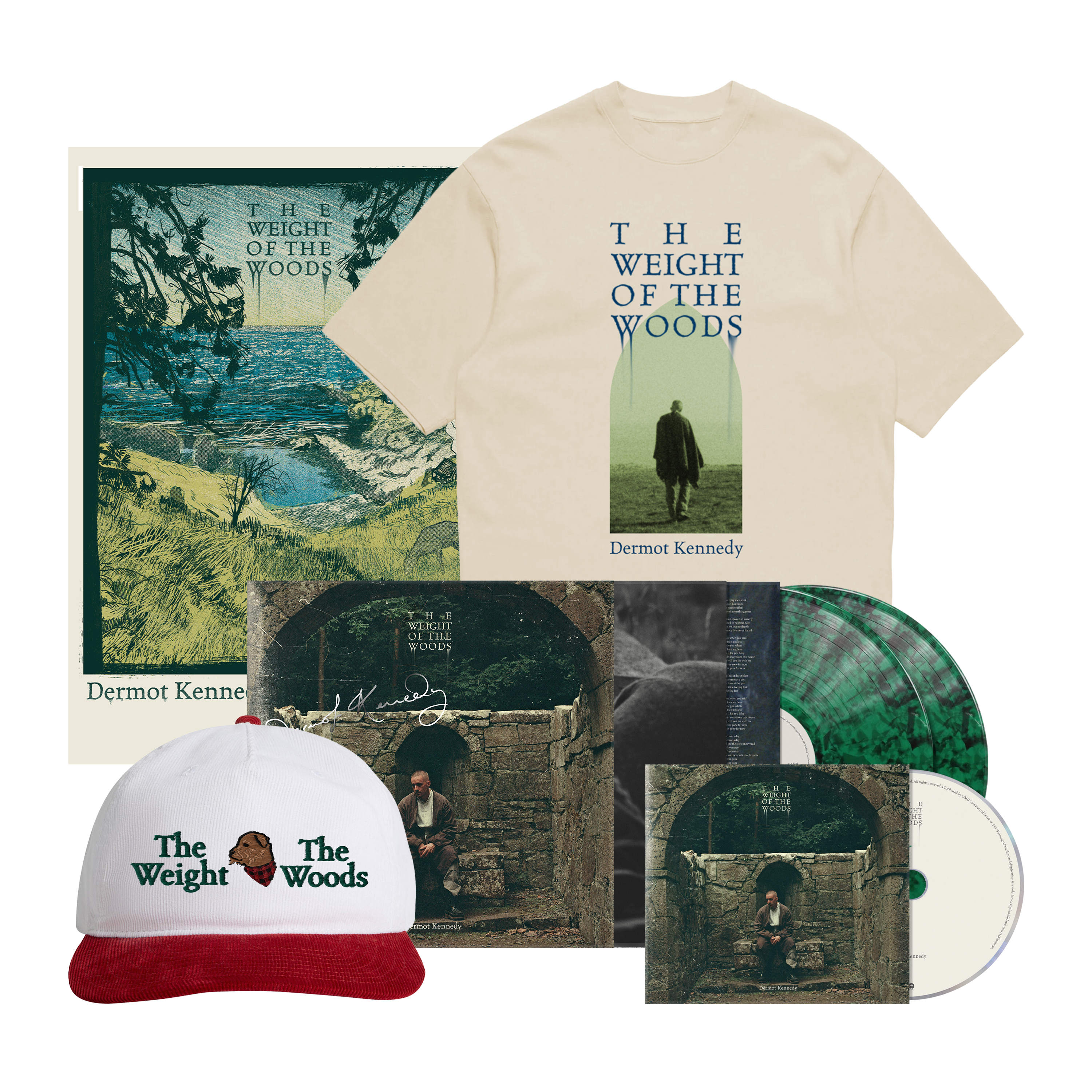 Archway T-Shirt, Screenprint, Embroidered Cap, 'The Hopeful Dark' Exclusive 2LP, Standard CD & Signed Art Card
