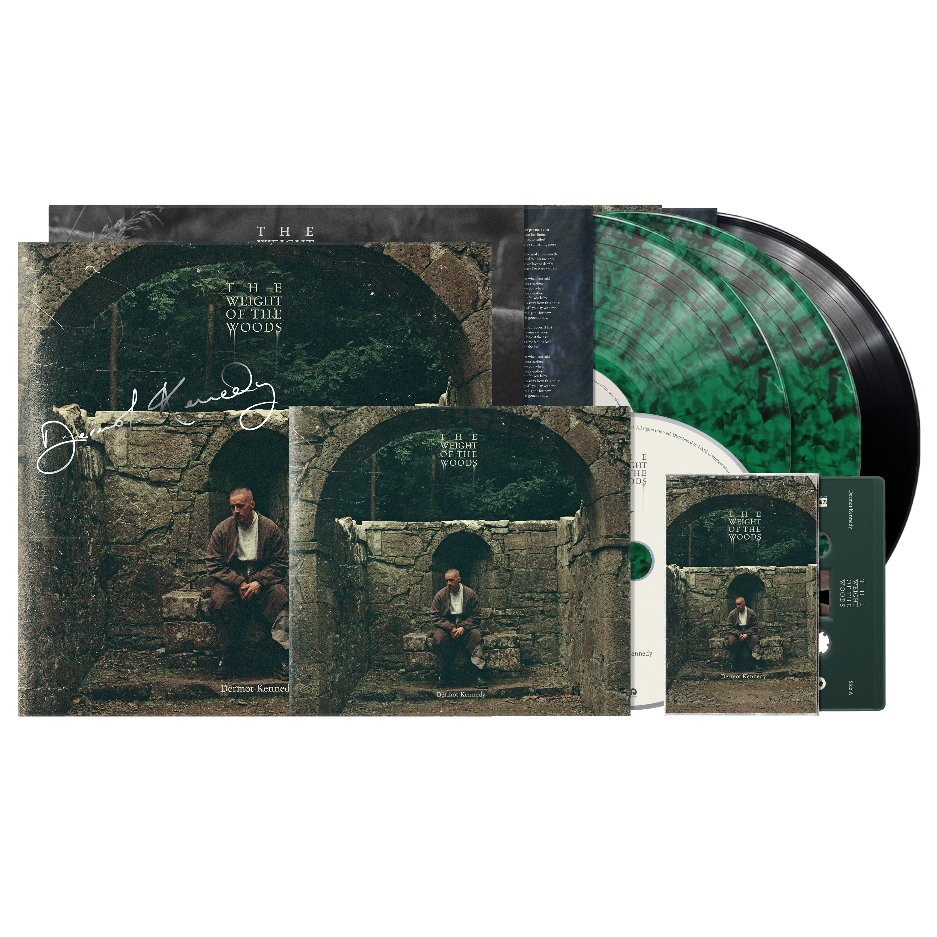 'The Hopeful Dark' Exclusive 2LP, Recycled Black Vinyl, CD, Cassette & Signed Art Card
