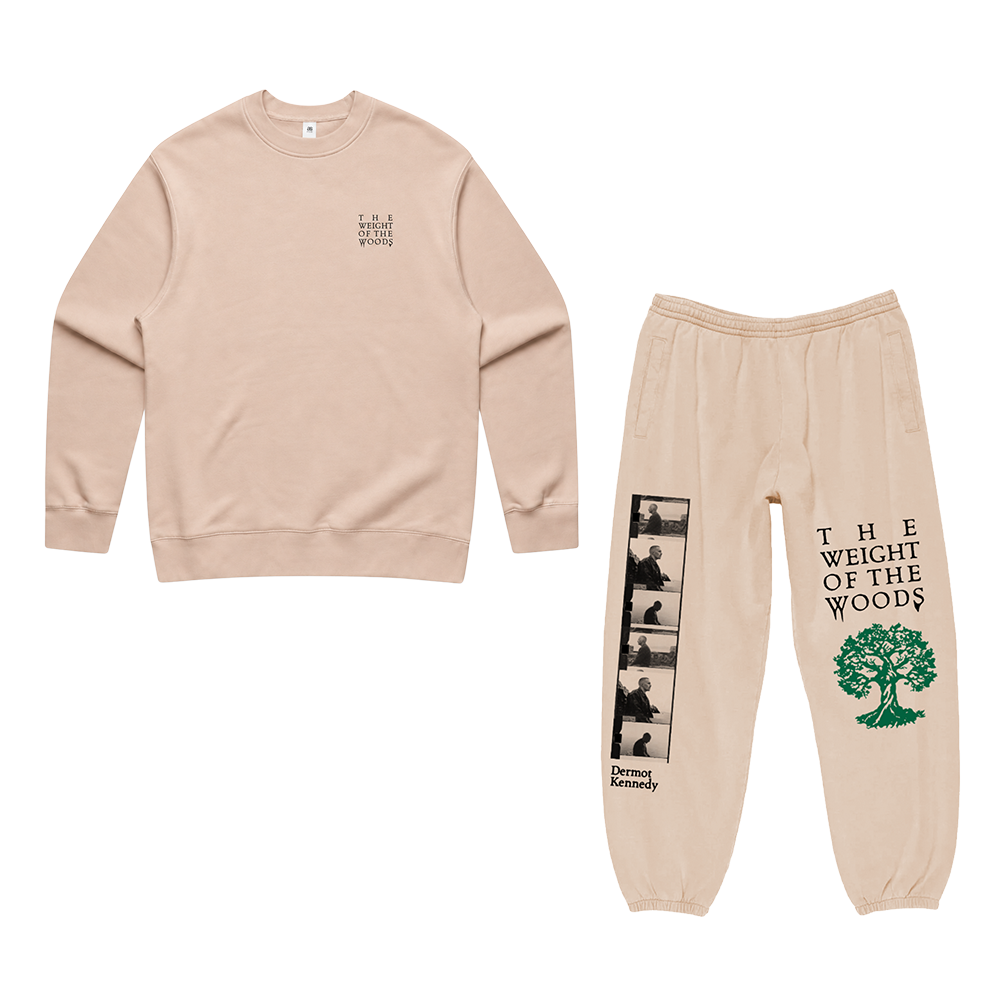 The Weight of the Woods Rose Quartz Hoodie & Jogger Set