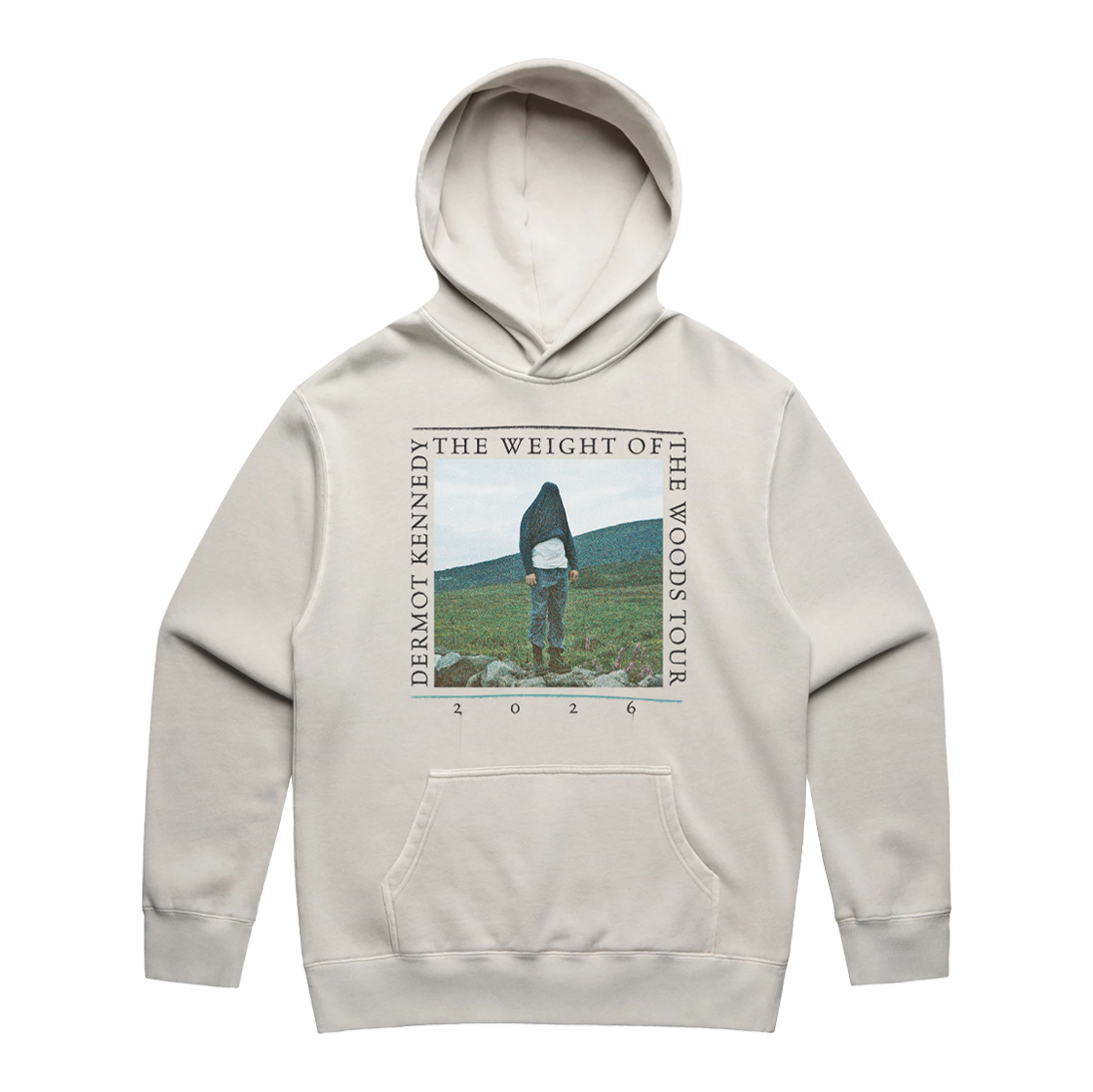 Dermot Kennedy - Weight Woods Faded Bone Pullover Hoodie