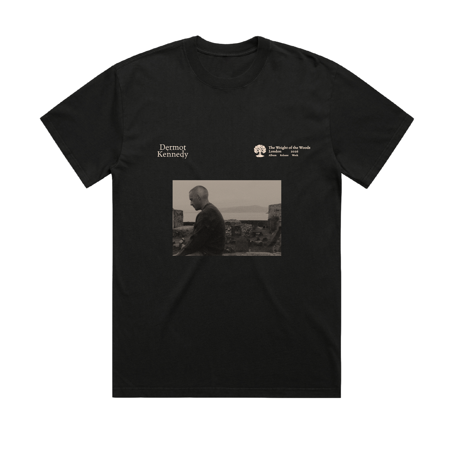 Dermot Kennedy - The Weight of the Woods Camden Event T-Shirt