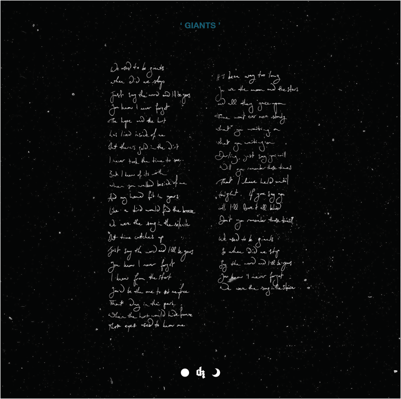 Dermot Kennedy - Giants Signed Numbered Lithograph