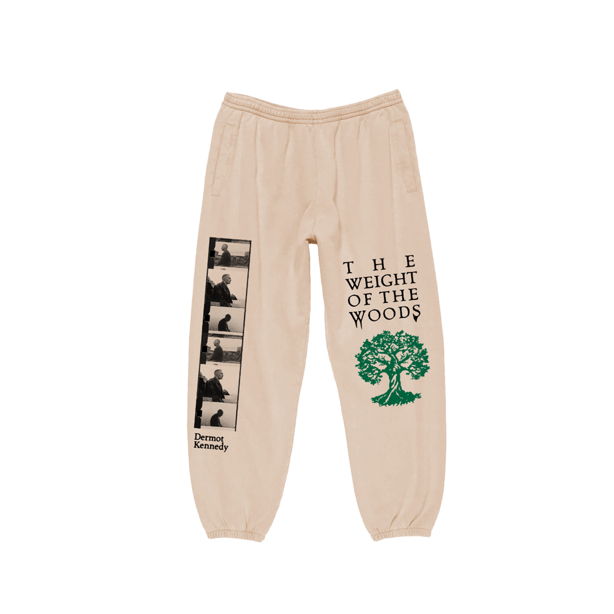 Dermot Kennedy - The Weight of the Woods Rose Quartz Overdyed Joggers