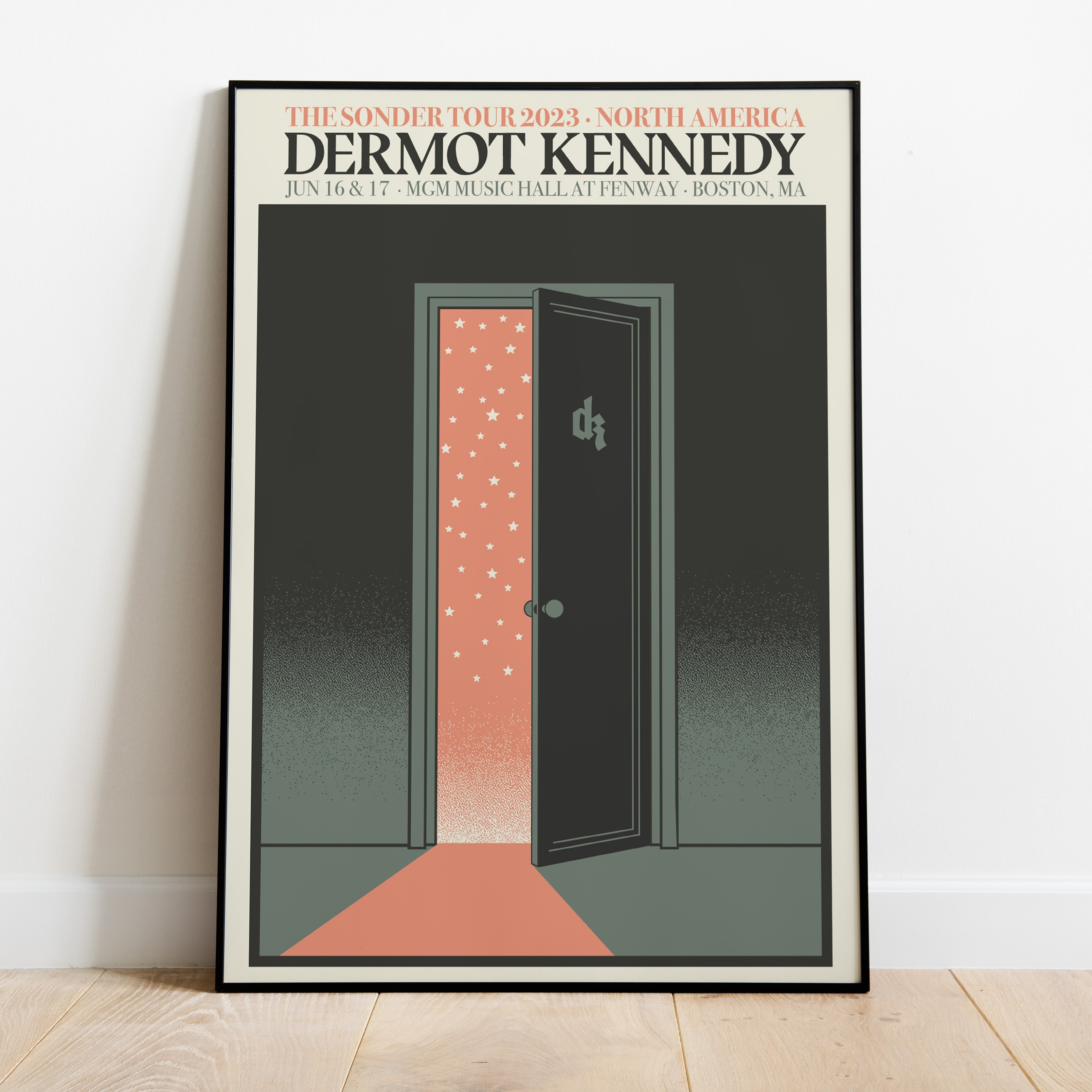 Dermot Kennedy - Sonder Tour: Boston [Fenway Park] Screen Print