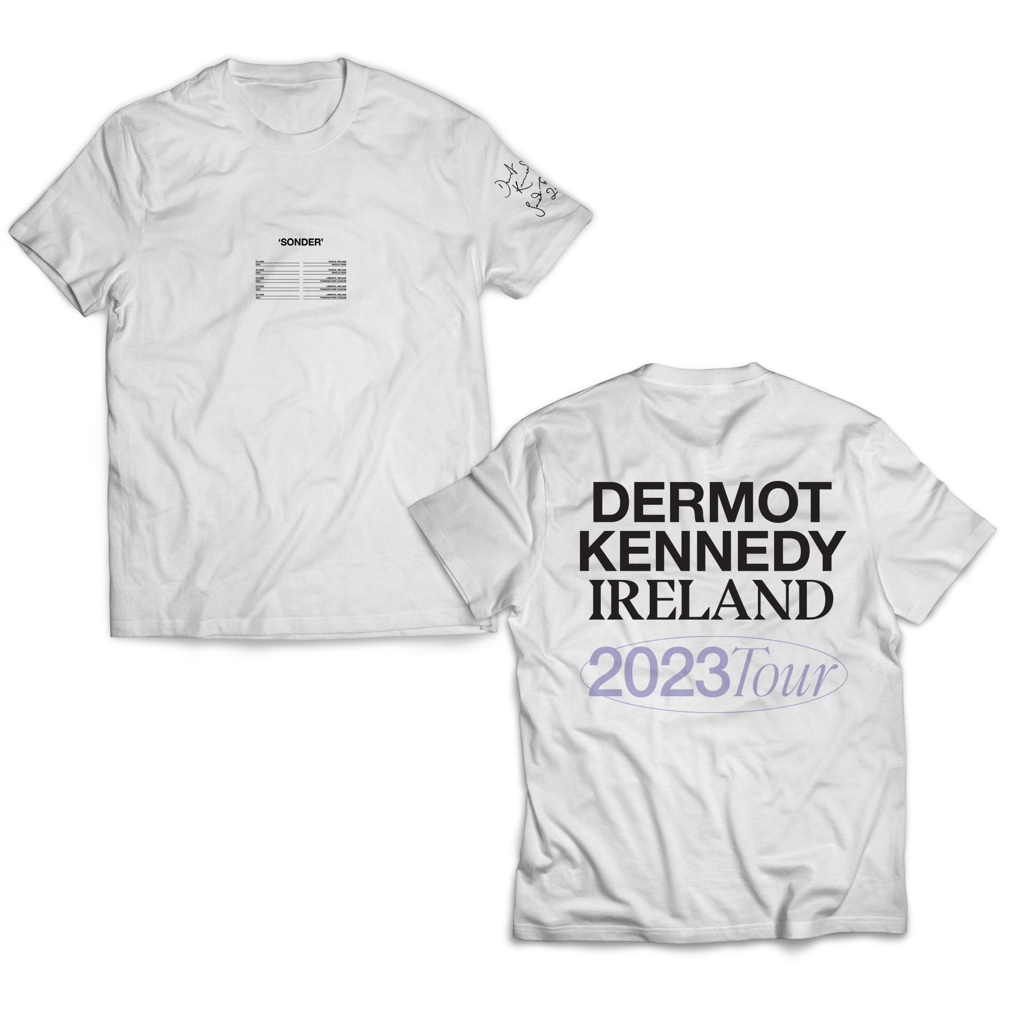 Dermot Kennedy - Ireland White Tee