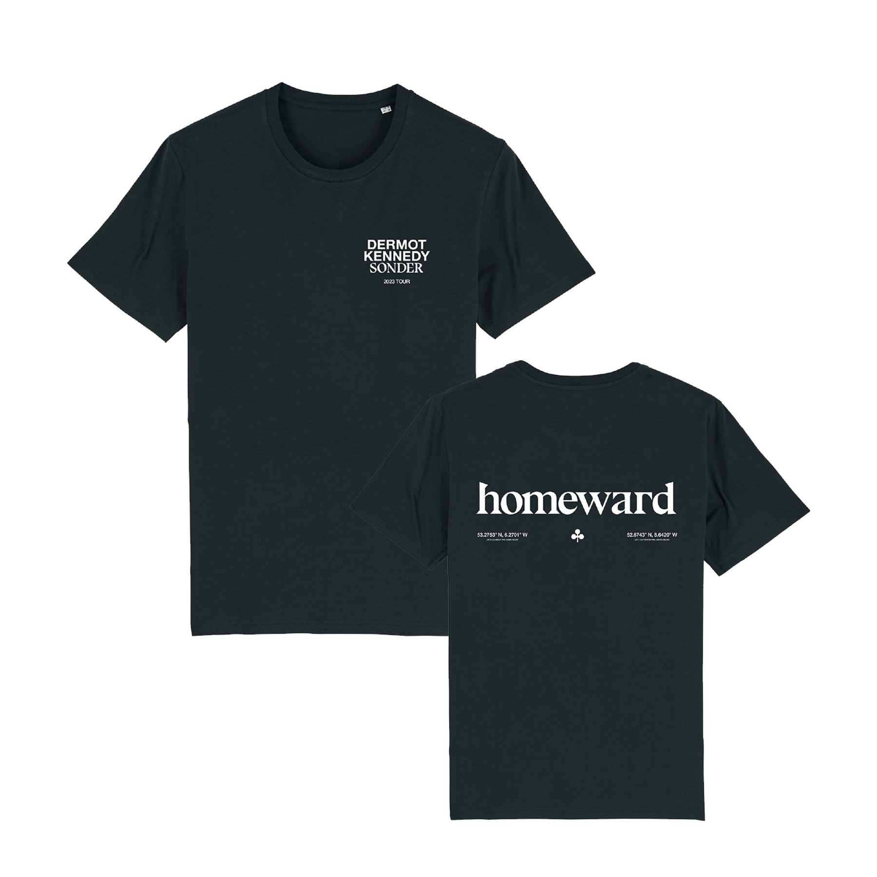 Dermot Kennedy - Sonder Tour: Homeward Black T-shirt