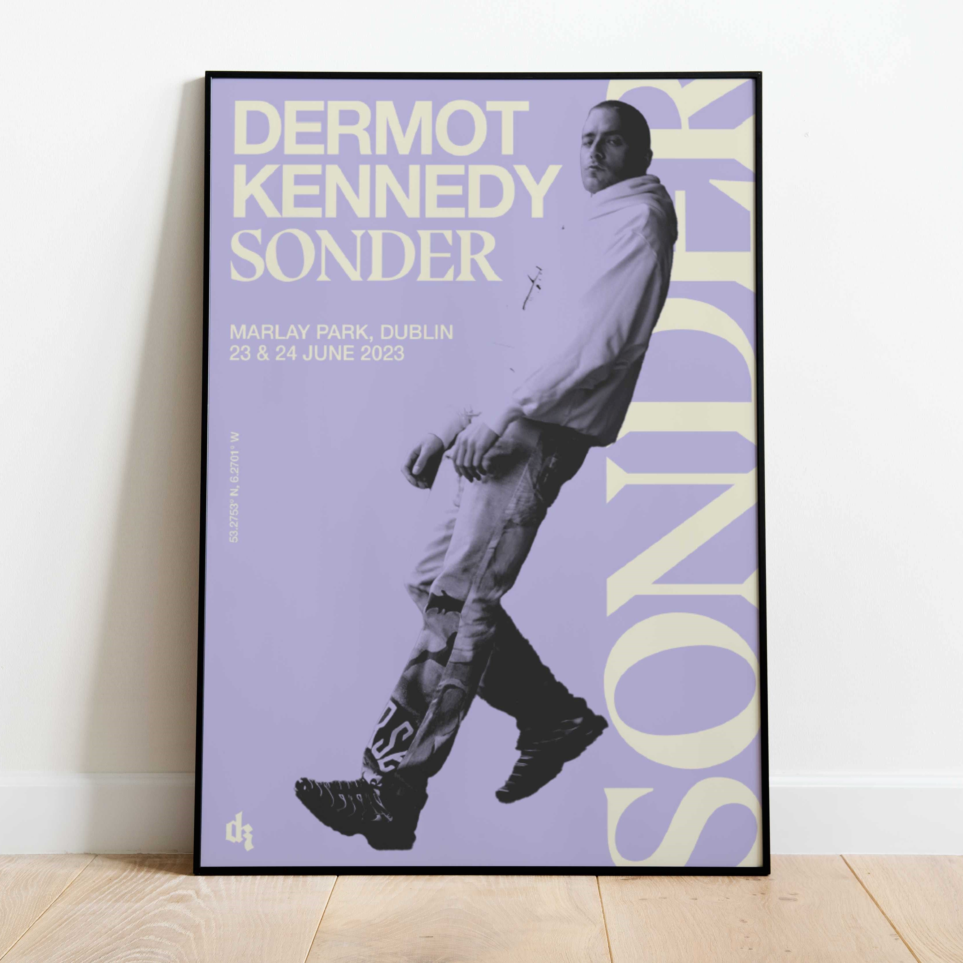 Dermot Kennedy - Sonder Tour: Dublin  [Marlay Park] Screen Print